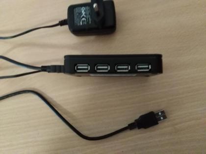 Usb Hub mit 7 steckplätzen