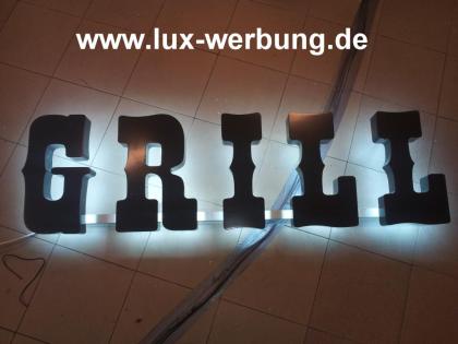 Ab 99 EURO Leuchtbuchstabe Beleuchtete Einzelbuchstabe Buchstabe mit LED Beleuch