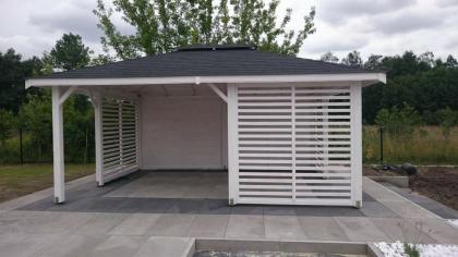 GARTENHAUS GARTENLAUBE AUS MASSIVHOLZ HOLZHAUS MIT IMPRÄGNIERUNG BERLIN 3x4m