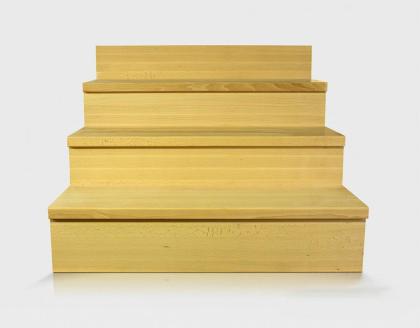 STUFE 95x28x4cm + SETZSTUFEN TREPPE HOLZTREPPENSTUFEN BUCHENHOLZ MASSIVHOLZSTUFE