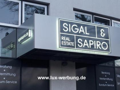 Wir bieten Außenwerbung 3D LED Leuchtbuchstaben beleuchtete Schriftzüge leuchtkä