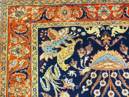 Orientteppich Teheran 205x132 antik (T085)
