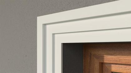 Styropor Leisten 140mm x 40mm LO6 Stuckprofile Fensterumrahmung Außenfassade