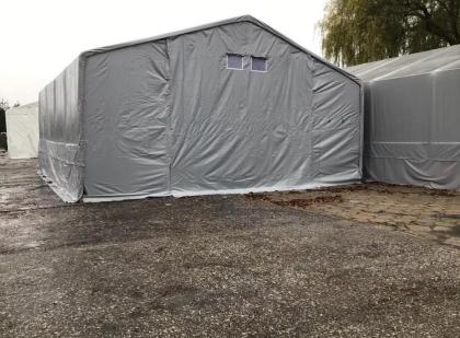 Zeltgarage Weidezelt Lagerzelt Garagenzelt Auto PVC 5x10 Halle