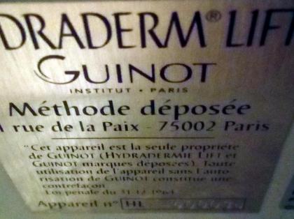 Guinot hydradermie lift