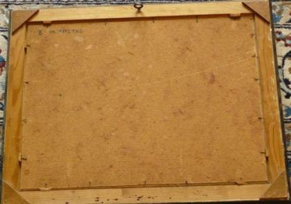 Ölgemälde Rudolf Hünerkopf Kirchenmaler. B008