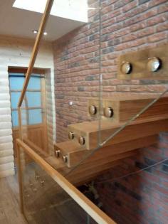 FREITRAGENDE SCHWIMMENDE HOLZTREPPEN EICHE BUCHE ESCHE