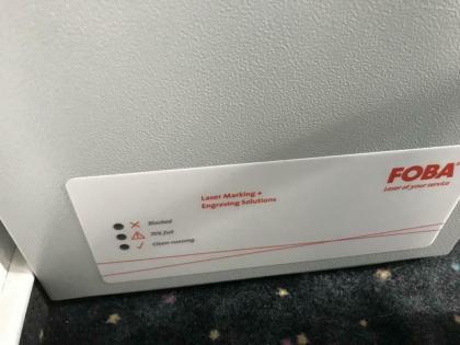 FOBA M1000 Laserbeschriftungsgerät mit Faserlaser, BJ: 2021, Laser Marking