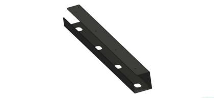 Kabelorganisation Kabelkanal Untertischmontage 800x80x80mm schwarz