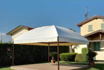 Pavillon Stahl personalisierte Farben professionell neu Zelt 6x6