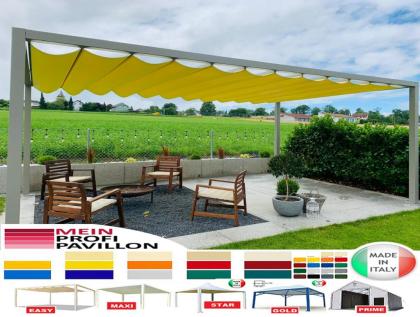 Pergola 4x5 Pavillon Zelt Restaurant personalisierte Farbe Stahl Pvc Café Garten