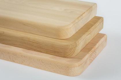 FENSTERBRETT EICHENHOLZ FENSTERBANK MASSIVHOLZ POLIERT FARBE WÄHLBAR 85x28x4cm