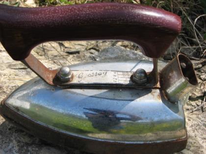 Nostagisches Bügeleisen