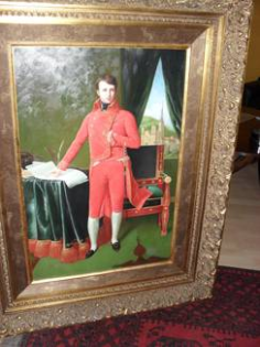 Gigantisches Ölgemälde, Napoleon als Konsul, gemalt v. ASHLEY: