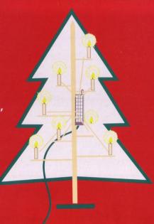 Lichterkette, Solar, 3, 80 m, 10 bunte Lampions, 7, 5 cm