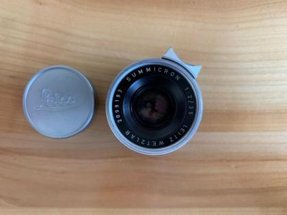 LEICA M2 von 1965 mit 3 Objektiven, Leica Meter und Brille