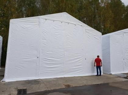 Lagerzelt 8x16 Zelthalle Weidezelt Zeltgarage Garagenzelt Winter
