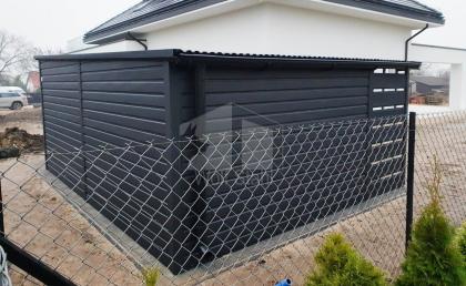  Blechgarage 3x6m Metallgarage Fertiggarage Holzoptik Individuelle Projekte ID44