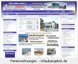 Urlaubszeit Reisezeit Ferienwohnung finde bei Ferienmieter.com FeWo Markt