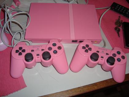 Playstation 2 Slimline Pink