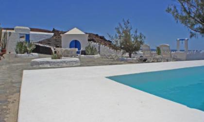 Finca Kanaren Ferienhaus Caleton del Golfo am Meer auf Lanzarote 