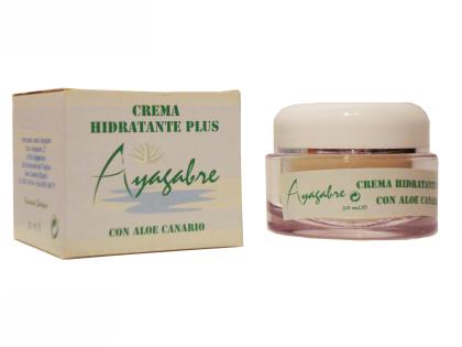 Aloe Vera Gesichtscreme  HIDRATANTE PLUS  mit Bio Aloe Vera - Kanaren (50ml)