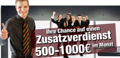 Haupt- oder Nebenberufliche Vertriebskräfte (m/w)