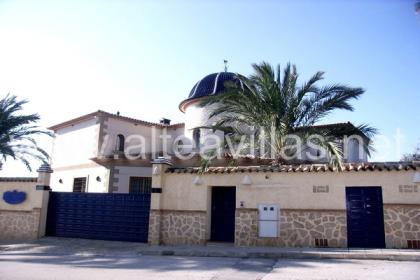 Prunkvolle Villa in Altea an der Costa Blanca mit Meerblick, grossem Gästehaus, 