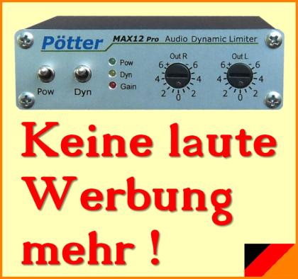 Automatik Lautstärkeregler für pc, TV, HIFI, Lautstärkebegrenzer, Audio Limiter