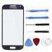 Samsung Galaxy S4 mini Display Glas Ersatzglas schwarz