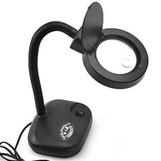 Lupenlampe Tischleuchte mit 5x Lupe