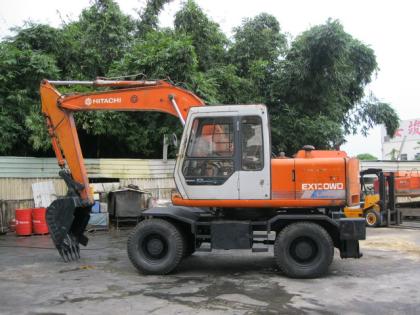 SUCHE;  mobielbagger HItachi of Daewoo