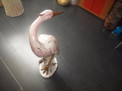 Wunderschöne Skulptur mit Gold  handgemalt 