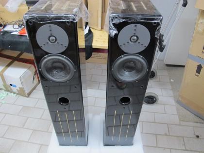 Merlin Music VSM MXE High End Standlautsprecher in schwarz mit Modul Top