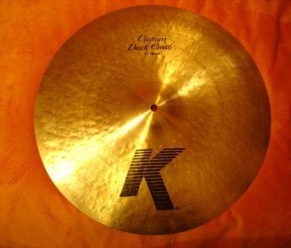 Zildjian 17 K-Custom Dark Crash   Neuwertig