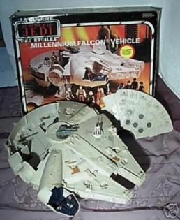 Star wars milleiumfalke von kenner 80er mit orig.karton