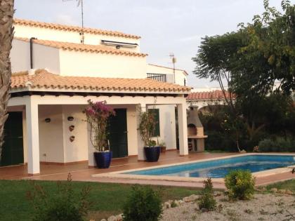 Finca Ferienhaus Villa Strand Wandern Strand Binissafuller Transfer Menorca