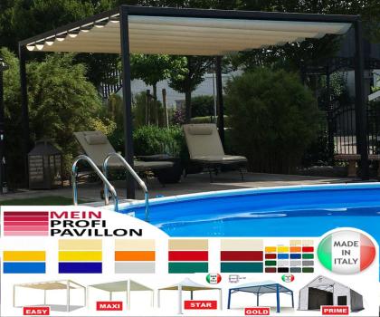 Pergola 5x3m Pavillon Zelt neu personalisierte Farben wasserdicht Zelt Café