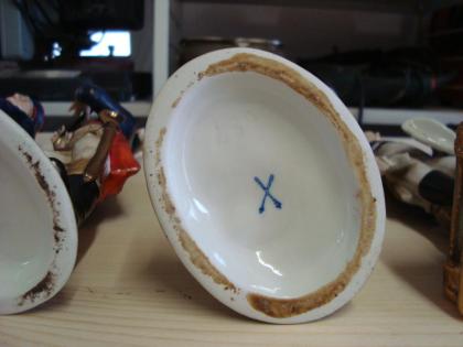 Sammlung historischer Personen Meisen Porzellan