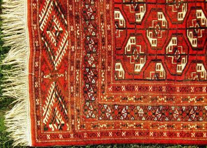 Orientteppich Turkestan 19te Jhdt. T089
