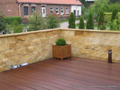 Sandstein Mauersteine, Natursteine, Sandsteinmauer 20*20*40