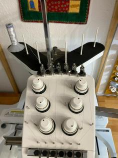 Brother PR 650 Stickmaschine, 1kopf, 6 Nadeln