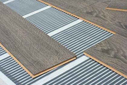 Konfektioniert Heizfilm Fussbodenheizung 220Watt/ m² 0, 5x1m