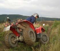 Quad-Strassen und Offroad Tour