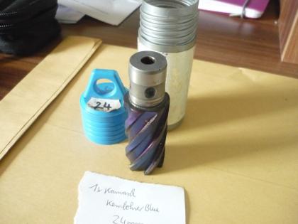 Kernbohrer Blueline von karnasch 24mm einmal benutzt nur
