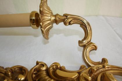 Wandlampe vergoldet
