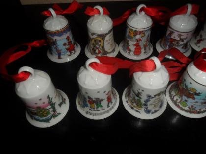 Original Hutschenreuther Weihnachtsglocken