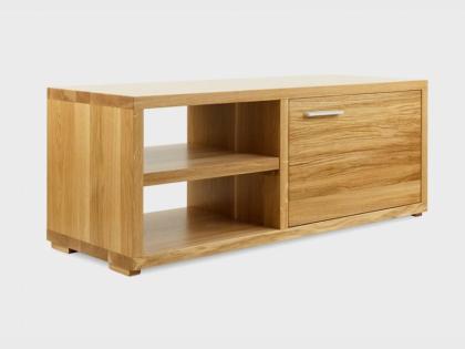 DORA RTV-SCHRANK KOMMODEN EICHENHOLZ EICHENSCHRANK MASSIVHOLZ 160x55x40cm