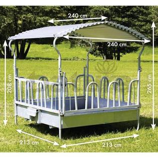 Heuraufen mit Dach ab 1.099, -€