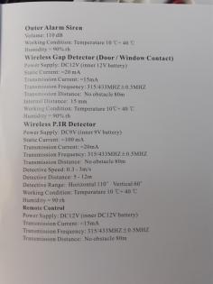 GSM-Alarmanlage Starterset - Funkalarm
